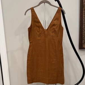 Banana Republic linen mini dress